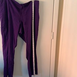 Purple work scrub bottoms